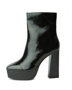 Luster-1 Black Ankle Boots Black