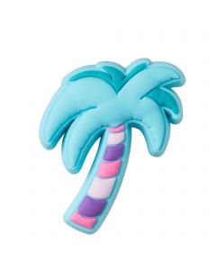 Colorful Palm Tree Jibbitz Blue