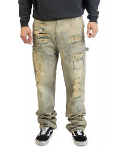 Carpentero 5 Pocket Jeans Sand Blue