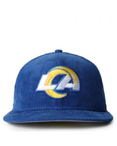 Los Angeles Rams Throwback 59Fifty Fitted Hat Blue