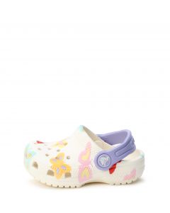 ちらりん⭐︎2XU CROCS Grade-School Shimmer Gemstone Classic Clog 209928-6UR
