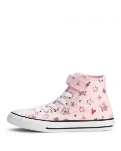 Pre-School Chuck Taylor All Star Doodles PINK FROSTING/RED/MY JAM