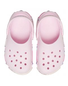 Toddler Classic Star Sparkle Shaker Clogs Pink Milk