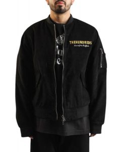 THE HUNDREDS Buffalo Bomber Jacket T25P103006RED - Shiekh