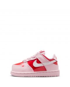 Toddler Nike Dunk Low Pink Foam/Summit White-Lt Crimson