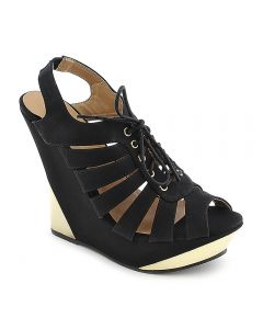 Verna-18 Wedges Black