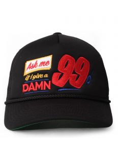 Ask Me Trucker Hat   Black
