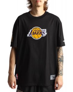 NBA Los Angeles Drop Shoulder T-Shirt Black