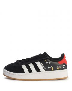 Pre-School  Disney Mickey Mouse Campus 00s Led Lights Comfort Closure Elastic Lace Core Black / Cloud White / Red