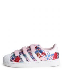 Pre-School Liberty London Superstar II Comfort Closure  Clear Pink / Cloud White / Light Pink