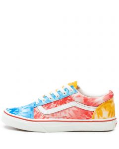 (GS) Old Skool J (Tie Dye Block) Multi/True White