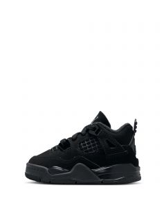 Toddler Jordan 4 Retro Black Cat  Black