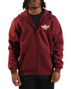 Shmangry Zip-Up Graphic Hoodie Shadow Red / Alumina