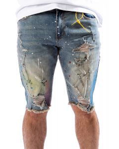 Fairview Denim Shorts Stone Wash