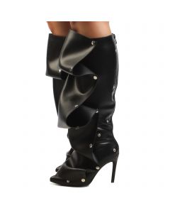 Mage-1 Stiletto Boot  Black