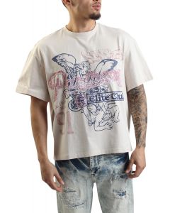 SMOKE RISE Ascended T-Shirt KT25257SK-ECRU - Shiekh