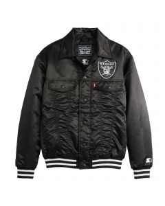 STARTER NFL Raiders Champions Jacket LS30C426 RAD - Shiekh