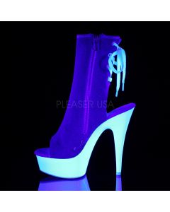 DELIGHT-1018SK Denim Blue Canvas/Neon White