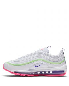Air Max 97 White/Indigo Burst-Pink Blast-Volt