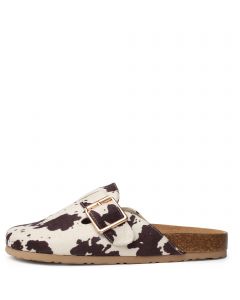 Cow Print Clogs  Multi Color