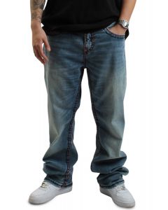 Ricky Super Triple Logo Denim Groton Light Wash