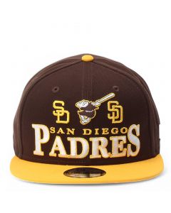 MLB San Diego Padres 950 Archive Snapback  Brown/Yellow