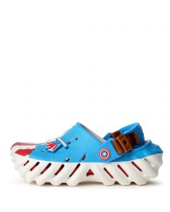 Pre-School Captain America Echo Clog  White