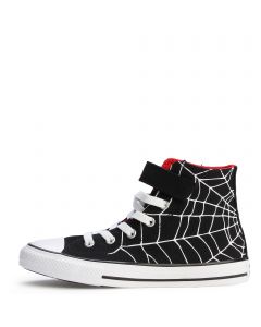 Pre-School Chuck Taylor All Star Spiderweb Easy-On BLACK/WHITE/RED