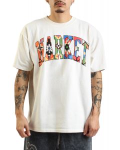 Floral Rug Arc T-Shirt Ecru