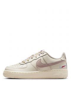 Grade-School Nike Air Force 1 LV8 1 Lt Orewood Brn/Malt-Burgundy Crush