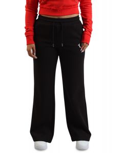 Lurex Budha Straight Leg Sweatpant Black