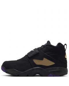 Deion Sanders Nike Air Diamond Turf Black/White-Club Purple-Metallic Gold