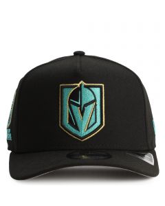 NHL Vegas Golden Knights 9Fifty Pre-Curved Snapback  Black/Aqua