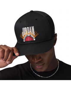 Essentials Pro Structured Flat Bill Hat Black/Kelly Green/Sail