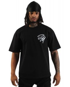 Initial Club T-Shirt  Black