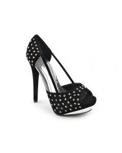 High Heel Pump Baha-01 Black