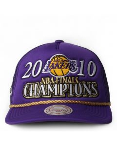 NBA Los Angeles Lakers Finals Champions Trucker Hat Purple