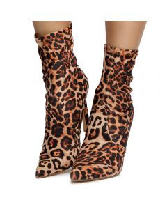 Pointy Toe Heel Leopard