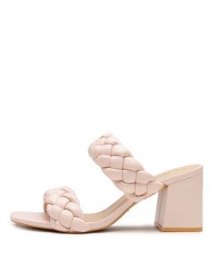 Mostly-S Low Heel Sandals Pink