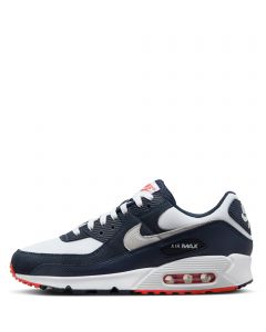 Air Max 90 Obsidian/Pure Platinum-White-Track Red