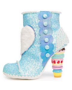 Irregular Choice Bee Delicious Blue Bootie Blue