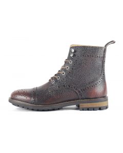 JD Fisk for Men: Forest Cognac Boot Cognac