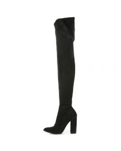 Paw-2 Thigh-High Boot Black