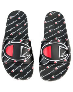 champion ipo repeat red slide sandals