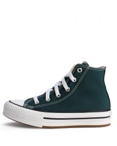 Pre-School Chuck Taylor All Star EVA Lift Platform Darkly Jaded/White/Natural Ivory