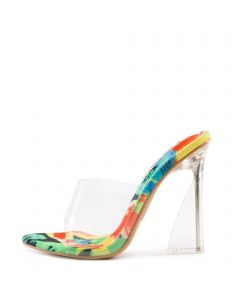 Vikki Clear High Heels Multi