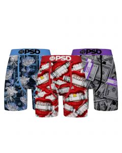 PSD Men's Luxe Air 3-Pack Boxer Briefs, Multi, XXL, Multi  Luxe Air 3pk,  XX-Large : : Clothing, Shoes & Accessories