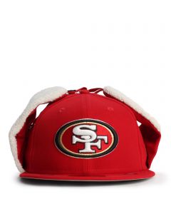 MLB San Francisco 49ers Dog Ear Classic 59FIFTY Fitted Hat Red