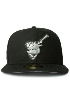 San Diego Padres Black 59Fifty Fitted Cap