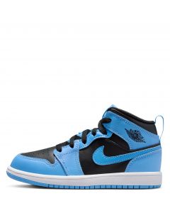 Кроссовки кросівки nike air jordan 1 retro north carolina blue white